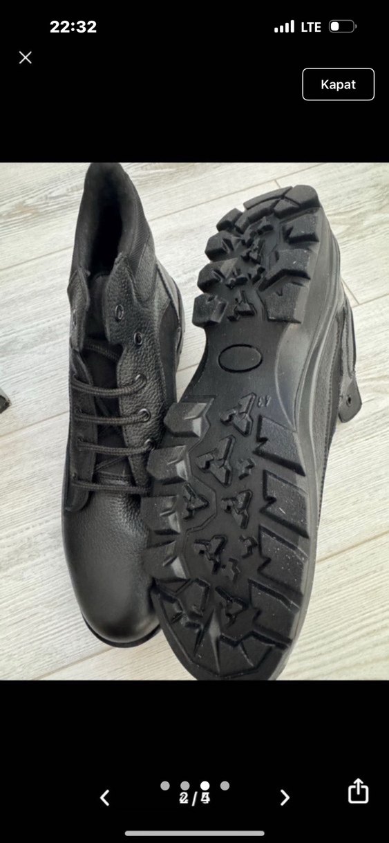 Siyah Bağcıklı Erkek Bot - Görsel 3