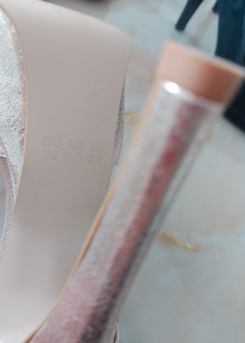 35 Beden Diger Pembe Stiletto Topuklu Kadın Ayakkabı