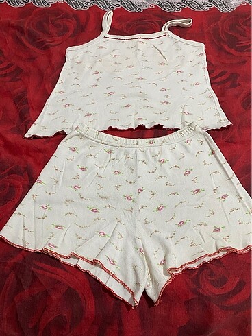 Kadın ikili pijama takımı