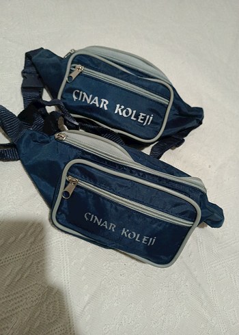 Mavi Baskılı Bel Çantası - Görsel 8