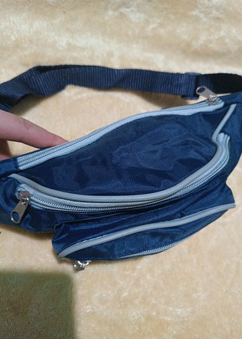 Mavi Baskılı Bel Çantası - Görsel 4