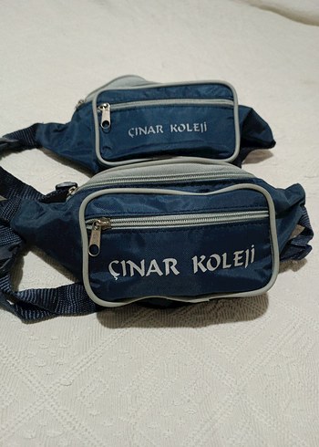 Mavi Baskılı Bel Çantası - Görsel 2