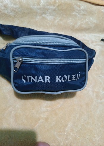 Mavi Baskılı Bel Çantası - Görsel 3
