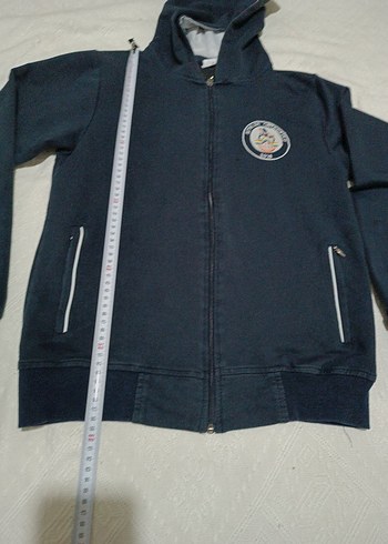 Erkek Çocuk Kapüşonlu Fermuarlı Sweatshirt - Görsel 4