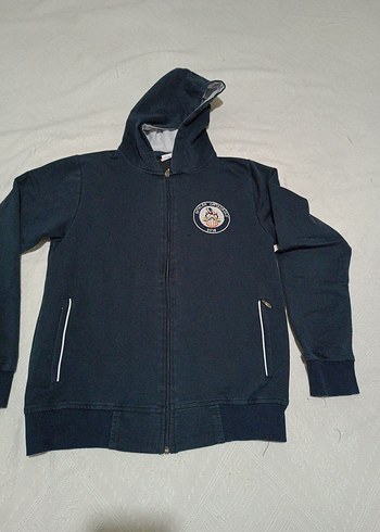 Erkek Çocuk Kapüşonlu Fermuarlı Sweatshirt - Görsel 2