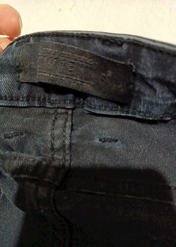 Erkek Lacivert Regular Fit Kot Pantolon - Görsel 3