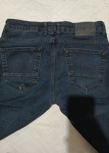 Erkek Lacivert Regular Fit Kot Pantolon - Görsel 7