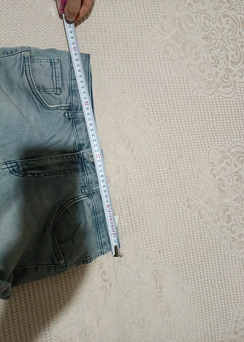 Gri Kadın Denim Günlük Jean - Görsel 7