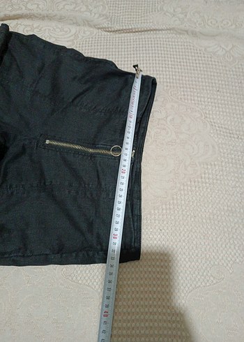 Siyah, Fermuarlı, Dar Kesim Kadın Kot Pantolon - Görsel 6