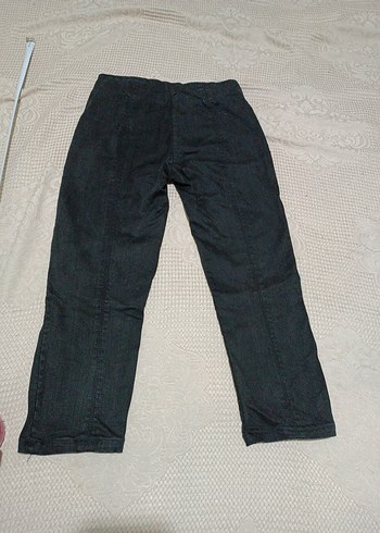 Siyah, Fermuarlı, Dar Kesim Kadın Kot Pantolon - Görsel 5