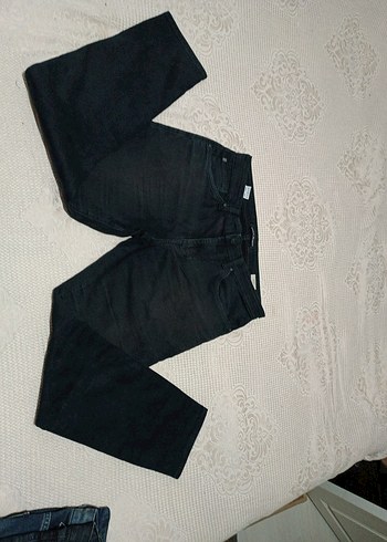 Siyah Kadın Denim Jean Pantolon - Görsel 2