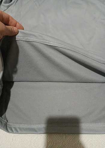 Düğmeli Gri Erkek Polo Tişört - Görsel 8