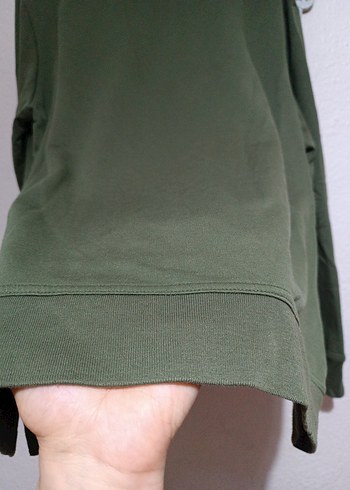 GAP Baskılı Yeşil Kadın Sweatshirt - Görsel 8