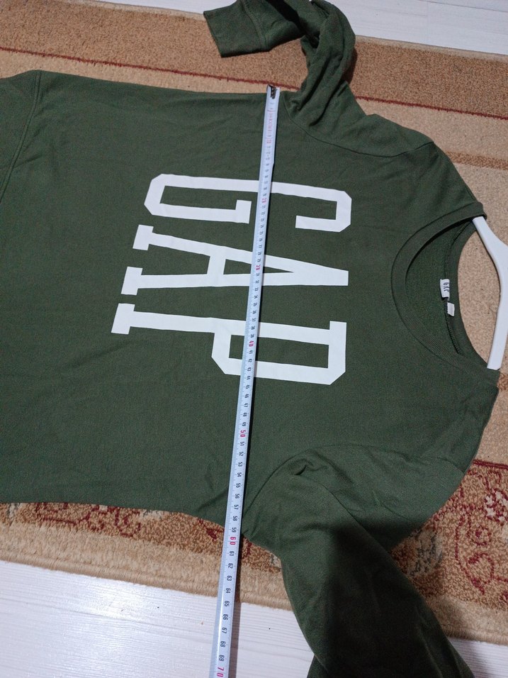 GAP Baskılı Yeşil Kadın Sweatshirt - Görsel 2