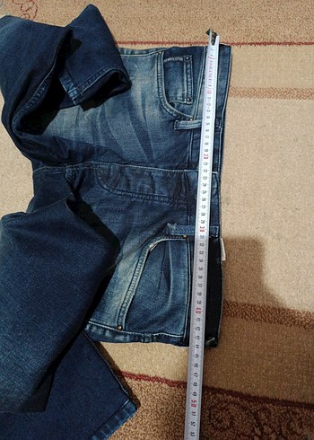 Erkek Koyu Mavi Denim Regular Fit Jean - Görsel 8