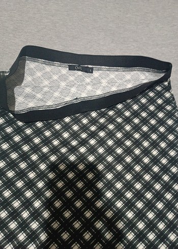 Gri Midi Piliseli Hamile Eteği - Görsel 5