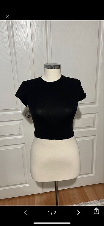 Urban Outfitters Siyah crop