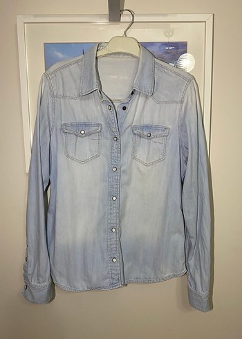 MAVİ AMERİKA L Beden kadın gömlek - Görsel 2