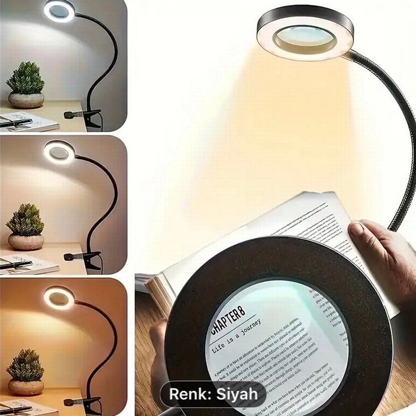 FONKSİYONEL LEDLİ 10xBÜYÜTEÇ - Görsel 3