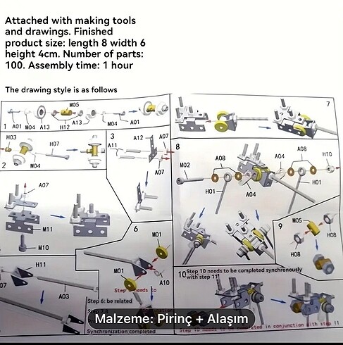 METAL PUZZLE ARI - Görsel 5
