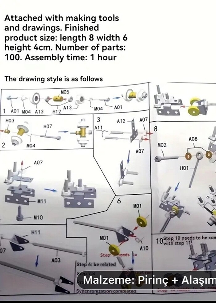 METAL PUZZLE ARI - Görsel 5