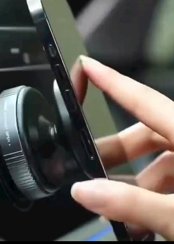 Siyah Telefon Tutucu - Görsel 4