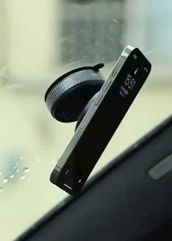 Siyah Telefon Tutucu - Görsel 5