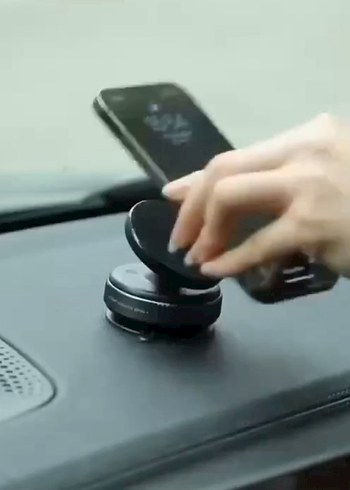 Siyah Telefon Tutucu - Görsel 6