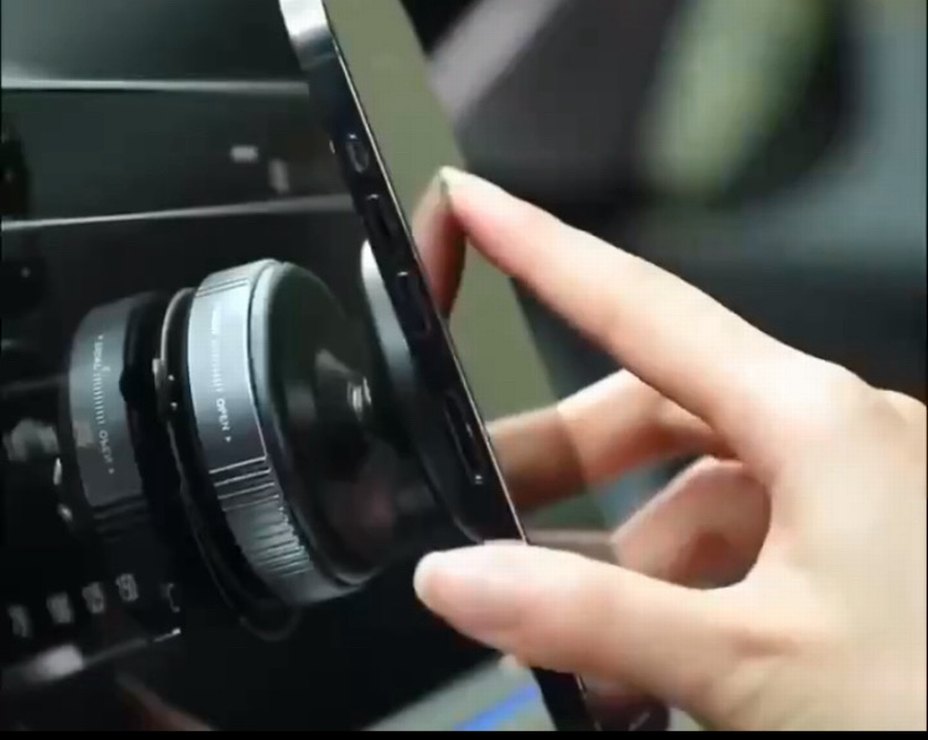 Siyah Telefon Tutucu - Görsel 4