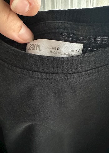 ZARA SİYAH ERKEK ÇOCUK TİŞÖRTÜ - Görsel 4