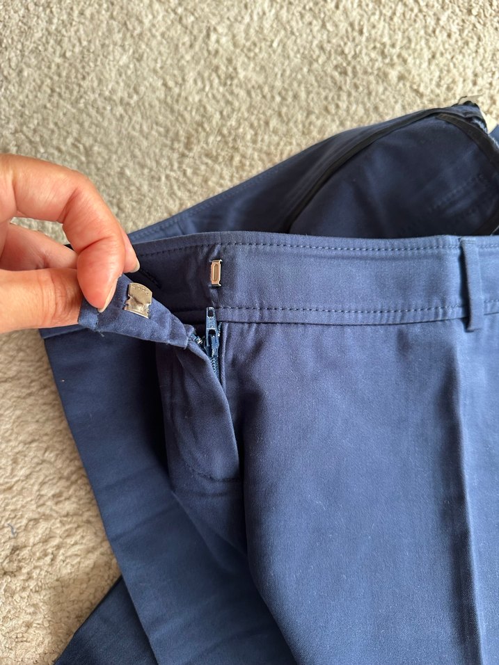 İPEKYOL LACİVERT DÜZ PAÇA PANTALON - Görsel 5