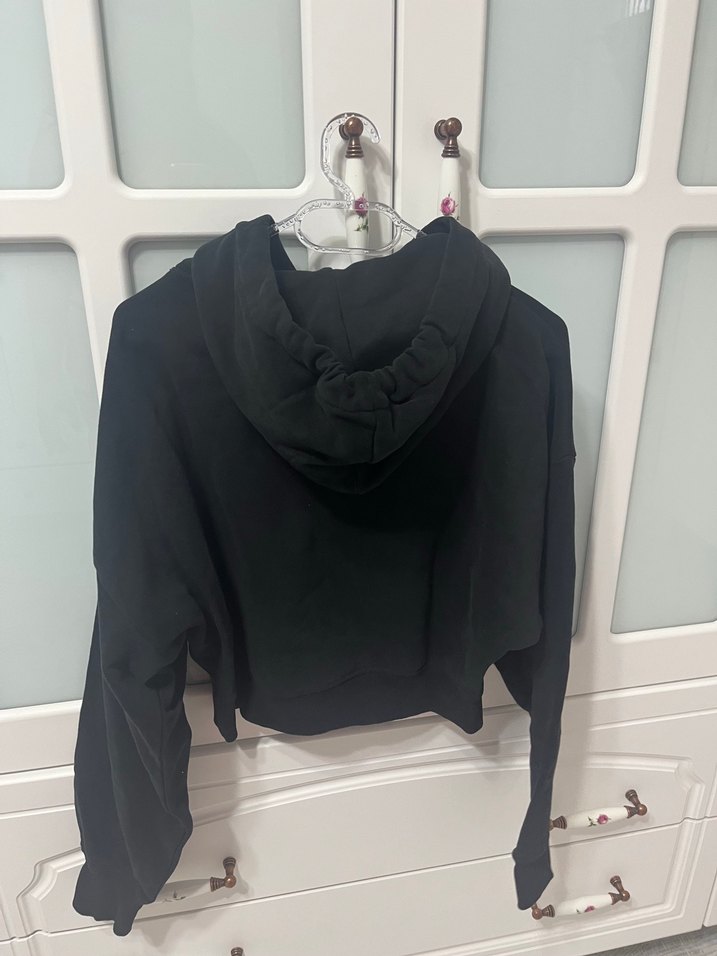 Calvin Klein Siyah Kapüşonlu Sweatshirt - Görsel 3