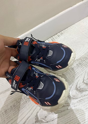 Jump Erkek Çocuk Renkli Baskılı Spor Ayakkabı