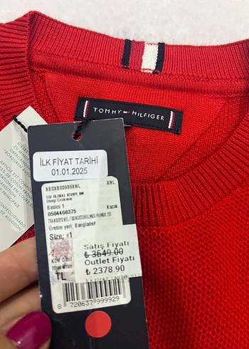 Kırmızı Erkek Çocuk Triko Sweatshirt - Görsel 8