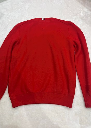 Kırmızı Erkek Çocuk Triko Sweatshirt - Görsel 9