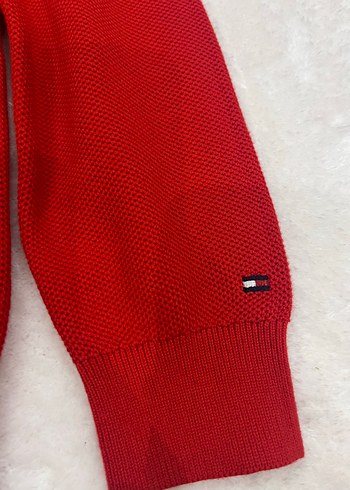 Kırmızı Erkek Çocuk Triko Sweatshirt - Görsel 2