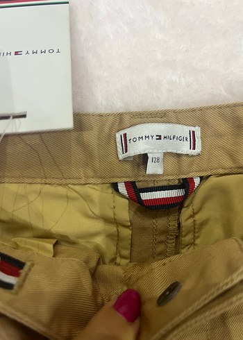 Bej Kemerli çocuk Pantolon - Görsel 5