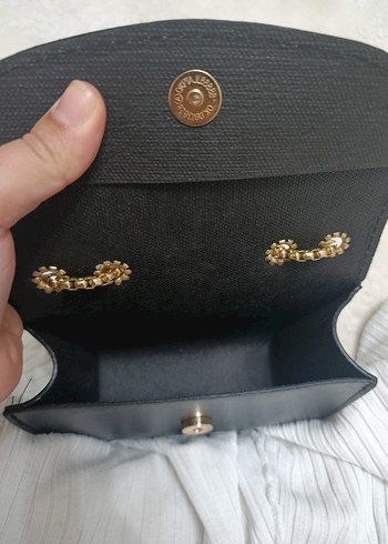 Diğer Beymen Zincir Detaylı Siyah Deri Kadın Çanta