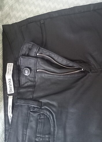 Bershka deri pantolon