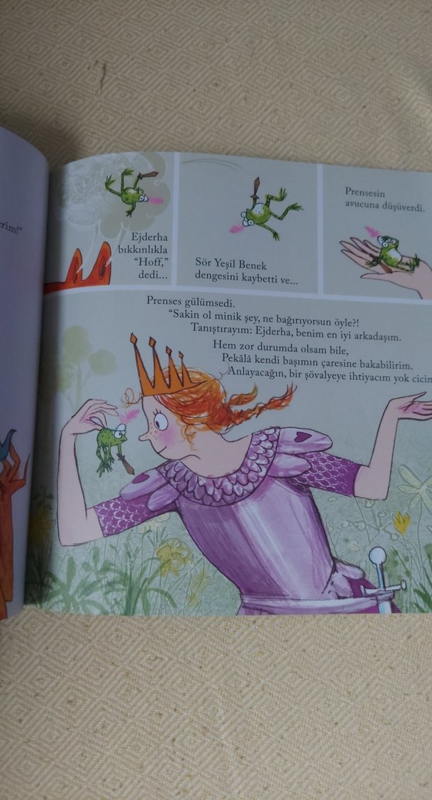Cesur Şövalye Sör Yeşil Benek Çocuk Kitabı - Görsel 3