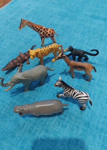 Vardem vahsi hayvanlar oyun seti ve yumusak su alti hayvanlari - Görsel 2