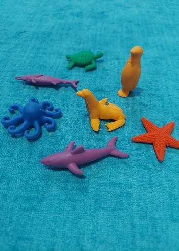Vardem vahsi hayvanlar oyun seti ve yumusak su alti hayvanlari - Görsel 3
