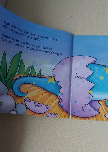 Hokus Pokus Diplodokus - Çocuk Kitabı - Görsel 2