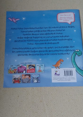 Hokus Pokus Diplodokus - Çocuk Kitabı - Görsel 3
