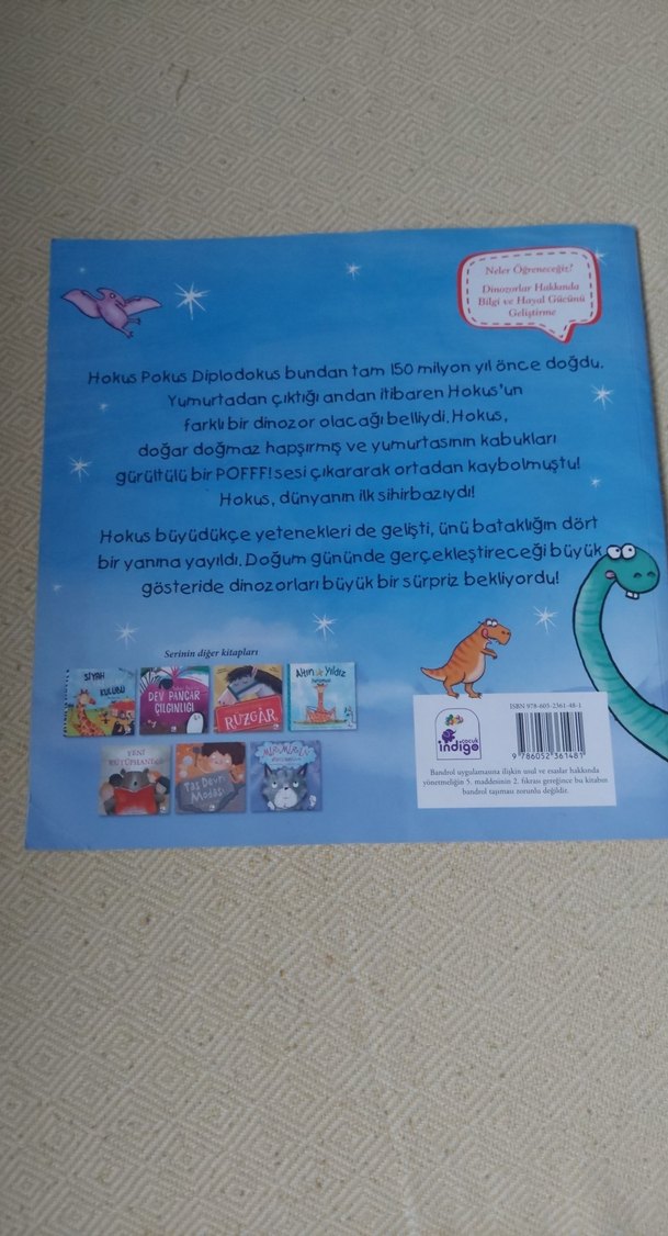 Hokus Pokus Diplodokus - Çocuk Kitabı - Görsel 3
