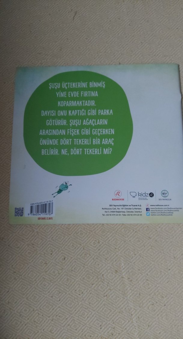 Şuşu, Can ve Dörtteker Çocuk Kitabı - Görsel 3