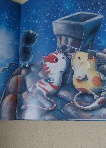 Üç Kedi Bir Dilek - Çocuk Kitabı - Görsel 3