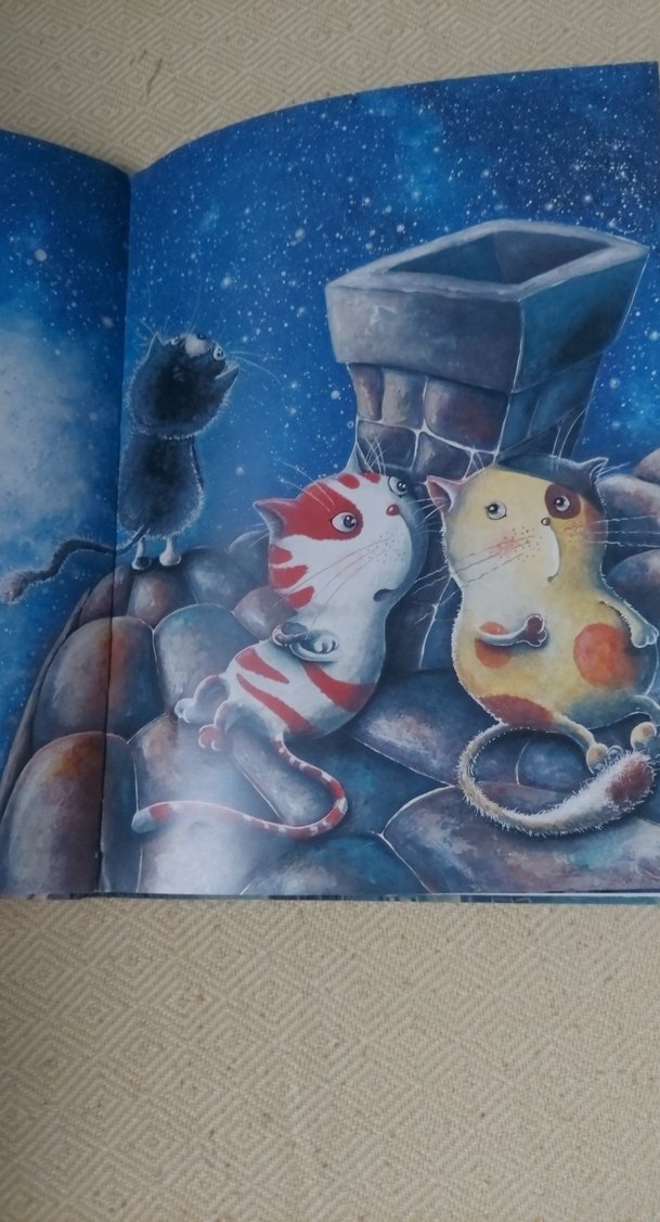 Üç Kedi Bir Dilek - Çocuk Kitabı - Görsel 3