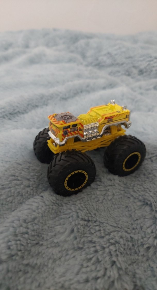 Hotwheels monster truck itfaiye, pasta, tiger - Görsel 3