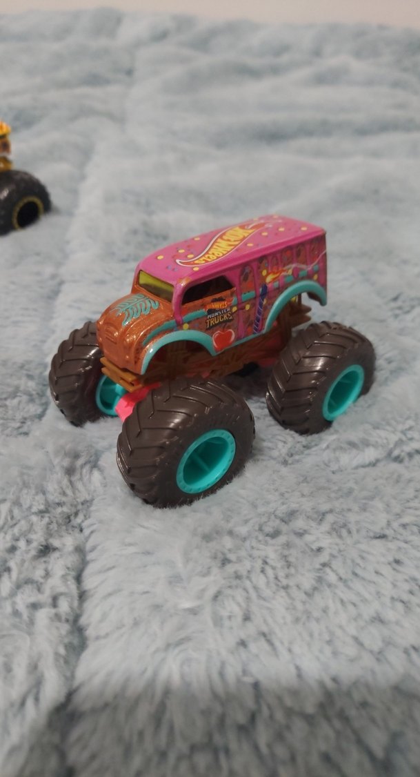 Hotwheels monster truck itfaiye, pasta, tiger - Görsel 2